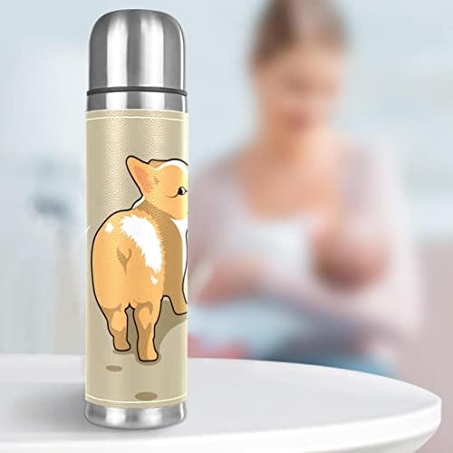 Dog Corgi Animal Térmica Botthe - Thermos de aço inoxidável isolados