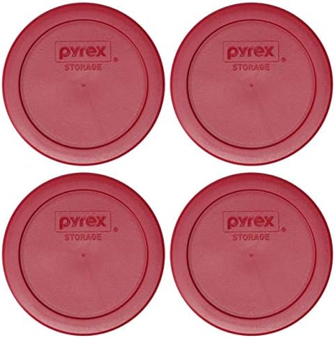 Pyrex 7200 -PC Sangria Red Platpl Storage Storage Substitui
