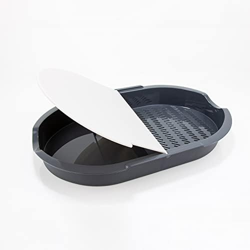 Placa de corte de 2 câmaras Decobella, tábua de cortar com recipiente de alimentos e filtro opcional, placa de corte