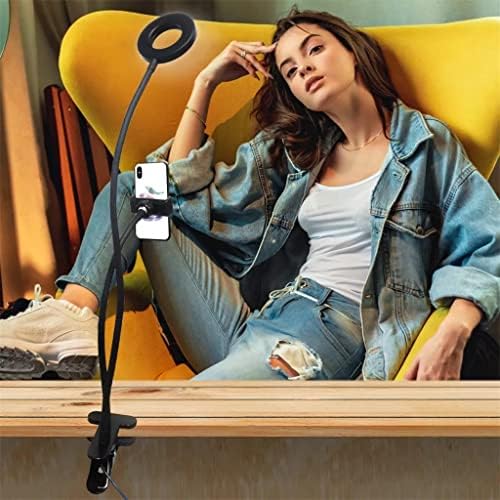 ZSEDP Selfie LED Ring Light Combattop Shooting Ring Lamps Light Light com suporte para telefone para maquiagem de fotografia