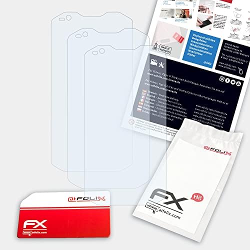 Atfolix Screen Protection Film Compatível com Ruggear RG700 Protetor de tela, filme de proteção Ultra-Clear FX