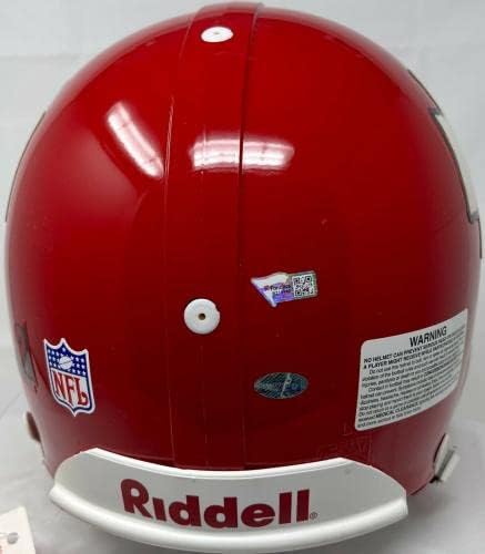Chefes Marcus Allen assinou HOF 03 Riddell FS Fanáticos de capacete autênticos B314963 - Capacetes NFL autografados