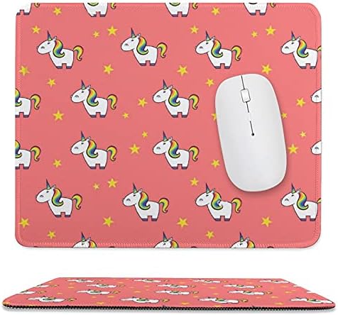 PAD de jogo de fundo unicórnio almofadas de mouse de jogos personalizadas com designs Office portátil Office não deslizamento Base de borracha Mouse sem fio almofada para laptop MAT 9.8 x11.8