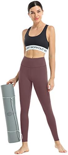 Votas de ioga Votas de ioga para mulheres de alta cintura Controle de barriga spandex Exercício de leggings atléticos com bolsos