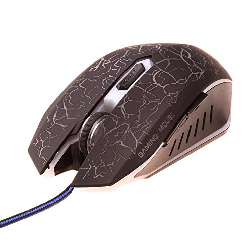 Mouse de jogos com fio óptico 4000DPI Professional