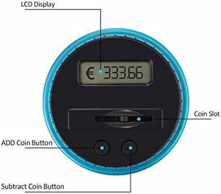Caixa de dinheiro da moeda digital eletrônica de mrisata com LCD Display Smart Counter Piggy Bank com o Key Lock