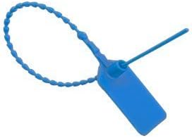 Seals de segurança zwy Pull-tite plástico selações de violação descartáveis ​​tags de gravata de bloqueio automático 500 pacote