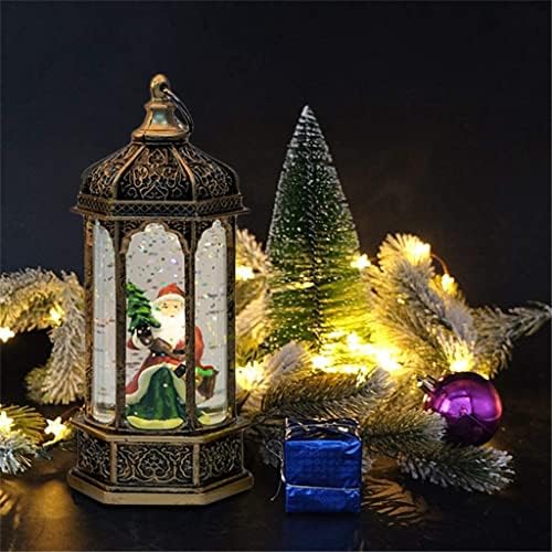 Liuzh Snow Globe Lantern Water Water Glitter Globe Lantern Decor Festival Frechristmas for Kids Optimal Gifts