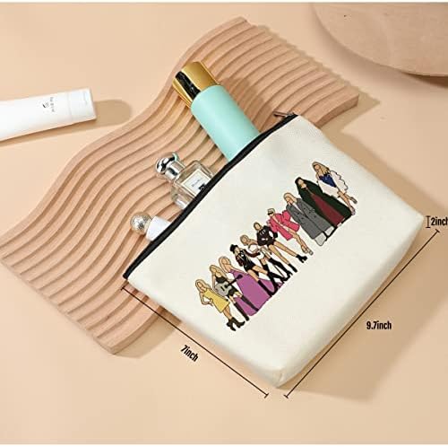 Álbum fofo Presente Cosmetic Bag Singer Inspirado Música Ideia Presente Gift Music Lover Merchandise Singer Team Makeup