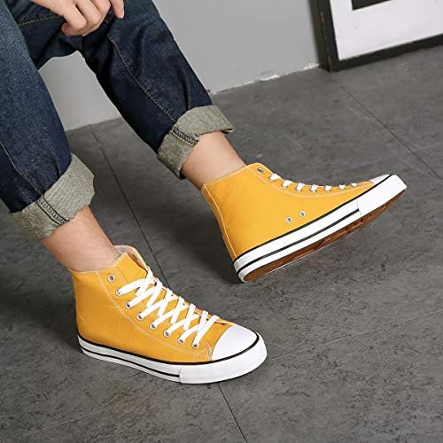 ZGR Men's High Top Sneakers Sneakers Lace Up Up Classic Casual Walking Shoes