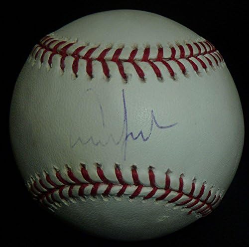 Conor Jackson assinou o beisebol PSA/DNA CoA Red Sox Diamondbacks Auto'd Ball - Bolalls autografados