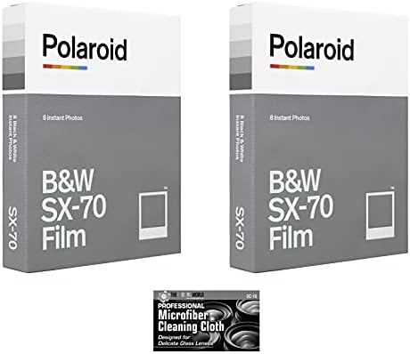 Polaroid Originals Black & White Film for SX70 Câmera instantânea - 2 pacote