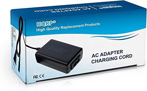 Adaptador CA/carregador de substituição do HQRP Compatível com Canon Vixia HF M30, HF M300, HF M31, CAMcorder HF21 com o Adaptador