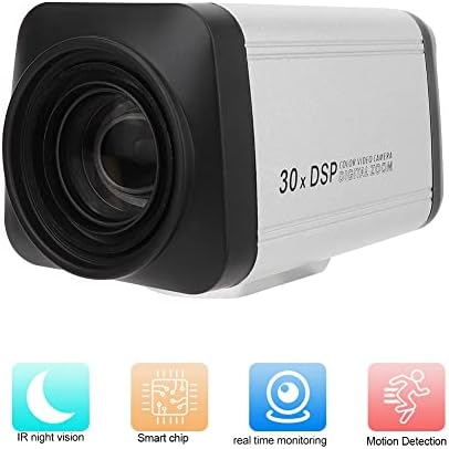 Vigilância 30x Zoom 5MP HD Câmera Inteligente AHD Infravermelho Digital CCTV Segurança
