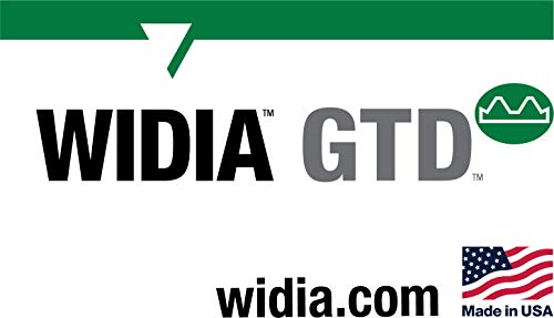 Widia gtd gt315034 vitória gt31 hp torneira, chanfro semi-inferior, corte à mão direita, 4 flautas, m18 x 2,5, hss-e-pm, revestimento