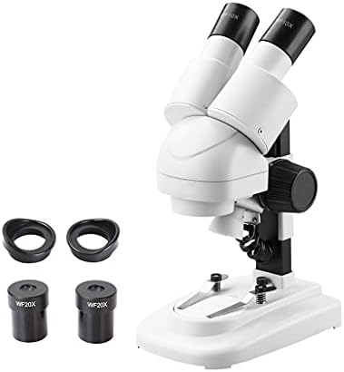 JRDHGRK 2 0X / 40X Microscópio estéreo 45 ° Econfieces oculares com topo de olho LED HD Vision PCB Saler Mobile Repair Ferramenta