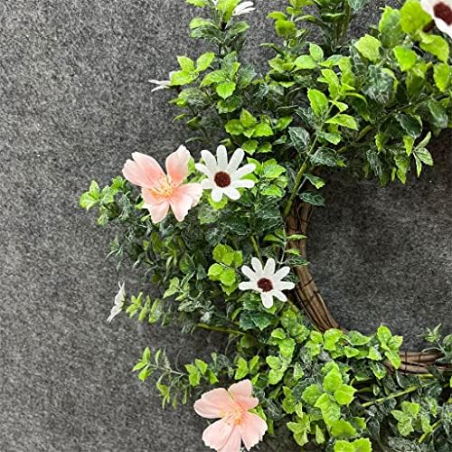 Geltdn Daisy Spring Wreath Flor Wrinal