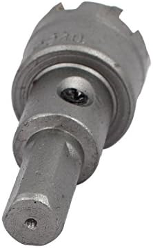 Aexit 24mm de serra de orifício de corte e acessórios DIA 5mm Twist Drilling Bit