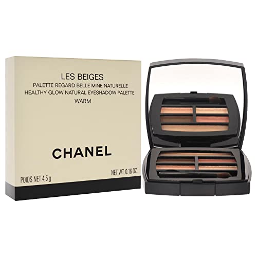 Chanel Les Beiges Healthy Glow Natural Palette - Mulheres de sombra de olho quente 0,16 oz