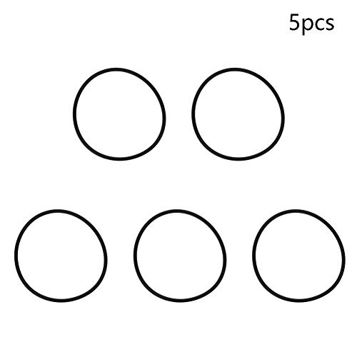Bettomshin 5pcs nitrila de borracha o-rings, 50 mm OD 46mm ID 2mm Largura, métrica de vedação de buna-nitrila arruela de junta