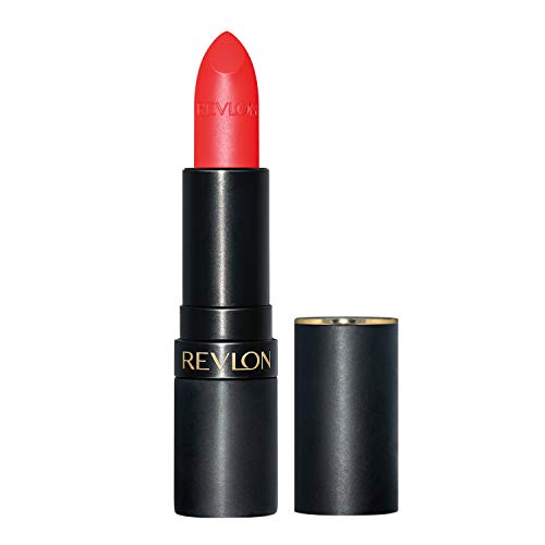 Revlon Super Lustrous the Luscious Mattes Lipstick, em vermelho, 025 Insane, 0,15 oz