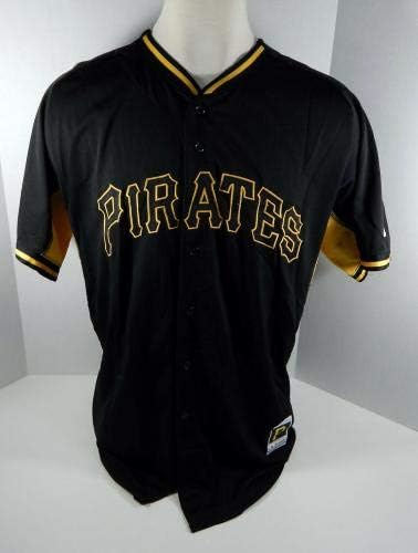 2014 Pittsburgh Pirates Josh Kinney 27 Game usado Black BP St Jersey Pitt32947 - Jogo usada MLB Jerseys