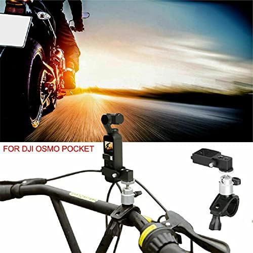 Alumínio Handheld Gimbal Câmera Bicicleta Montar suporte de suporte de suporte de suporte do suporte do suporte para dji osmo bolso