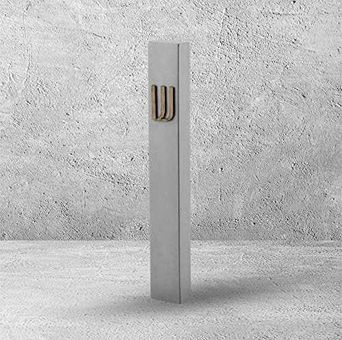 Darya Concrete Design mezuzh rústico mezuzah mezuza concreto artesanato manual