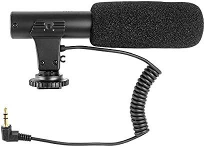 Microfone externo Hamiltonbuhl para câmeras de câmeras e câmeras SLR