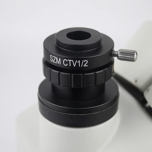Acessórios para microscópio 0,3x 0,5x 1/2 1/3 1x Adaptador de lentes C-Mount Trinocular Microscópio Laboratório de Microscópio Consumíveis