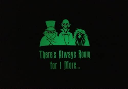 Ye Olde Proppe Shoppe 13 Mansion Haunted Ride Hitchhiking Ghosts Inspirou Glow in the Dark Sign/Plate Replica