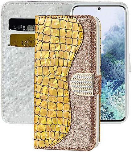 Caixa da carteira XYX para Samsung Galaxy A01 A015, Caixa de carteira para mulheres e meninas com slots de cartas, Caixa de couro