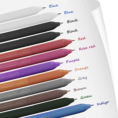 Canetas de gel retrátil premium smootherpro premium 0,5 mm de caneta de esfero