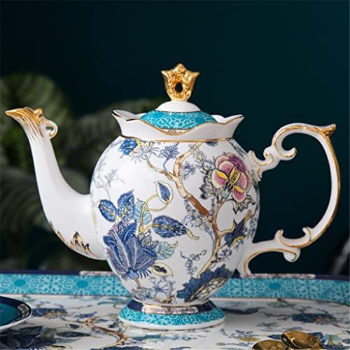 Sbsnh estilo europeu de café e pires Conjunto de pires de porcelana artesanal Conjunto de chá de chá inglês Conjunto