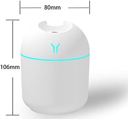 250 ml de umidificador de ar de aromaterapia de aromaterapia de aromaterapia Carro USB com mini -housedifier de umidificador LED Miniidificador doméstico