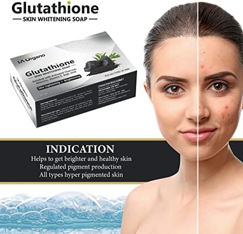 Dalal Glutationa ativou o sabonete de clareamento da pele para todo o pacote do tipo de pele de 6