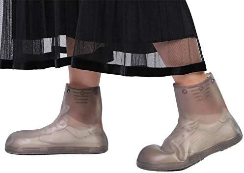 Tampa de sapato de silicone Rain Boot Baot de sujeira à prova d'água Sapatos resistentes a desgaste de desgaste cobre o