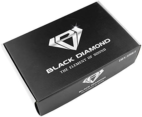 Diamante Black DIAVIDADE DIA-1250.4 Amplificador de áudio de carro-4 canais, alcance completo, classe AB, 1250 watts