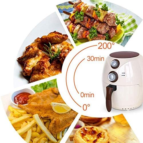 Fritadeira de ar dhtdvd fryer friter 3.5ldeep fritura sem frigideira de ar de ar fritura de gordura profunda para batatas fritas