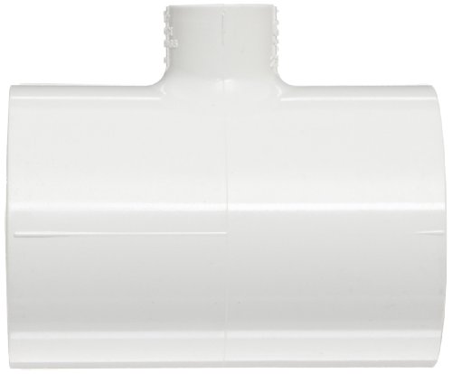 Spears 402 Série PVC Pipe TIPTING, TEE, Anexo 40, branco, soquete de 1/2 x fêmea NPT
