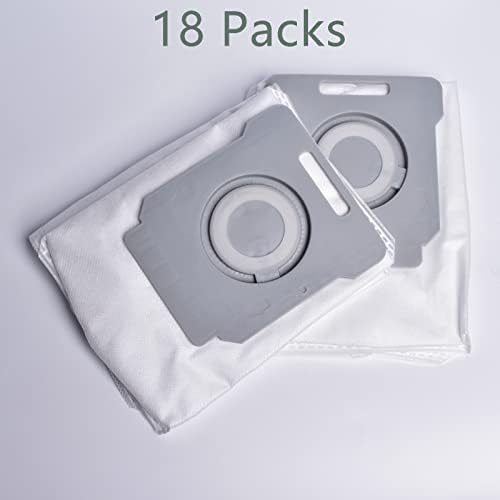 18 Bolsas de vácuo de embalagem compatíveis com IroBot Roomba Bags i7 i7+ i3 i3+ i4 I4+ i6 i6+ i8 i8+ i1 i1+ j7 j7+/plus s9+ i & s & j