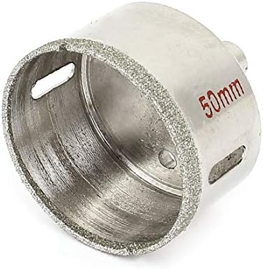 X-Dree 50mm Diâmetro de corte de 2 Comprimento Diamante Buraco de vidro SERW DINGA (diámetro de corte de 50 mm 2 ''
