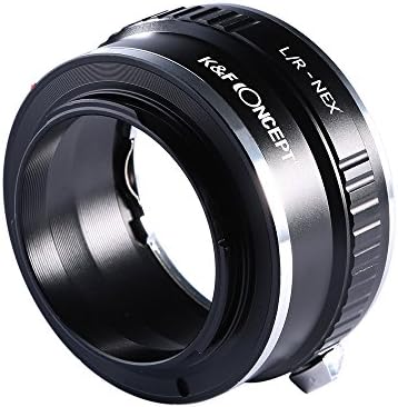 Adaptador de montagem de lentes conceituais da K&F Compatível para a lente Leica R Mount to Sony E-Mount Nex Adapter
