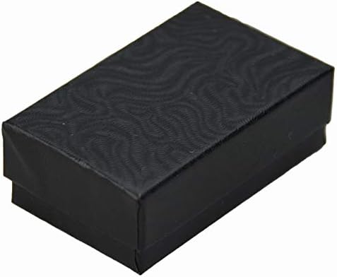 Jóias de jóias de algodão de redemoinho preto jpb 21 2,5 polegadas x 1,5 polegadas