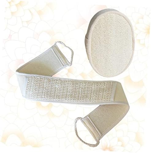 Hemotão 1 Conjunto de esponja de esponja natural esponja para homens Banho masculino recompensa a lava -tira do corpo