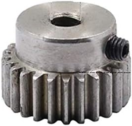 MKSIWSA Indústria O Gear 1Modulus 25teets 6/8/10/22m mm Pinhão de pinhão acessório com parafusos para o freio de eixo da caixa de engrenagem