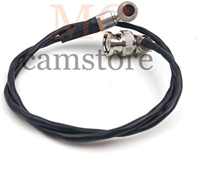 McCamstore BNC para ângulo reto de 5 pinos para ARR Mini Timecode Cable 20 polegadas = 50cm