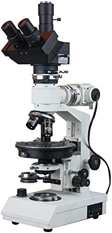 Profissional radical Trinocular Polarizador Ore Refleto Microscópio W 16Mpix Câmera