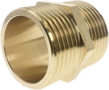 Acessórios de mangueira à prova de vazamento Instalação de encaixe hexagonal de tubo de latão Coupling rápido 1/8