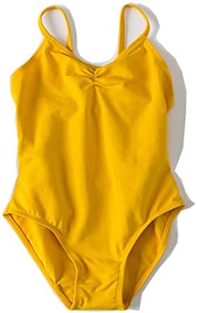 DKZSYIMIL GIRLS 'CAMISOLE LELOTARD PARA A DAPELA DA DANÇA DE GYMNATICS DO MENAS DE DAPAGEM COM BOWKNOT, JL-06